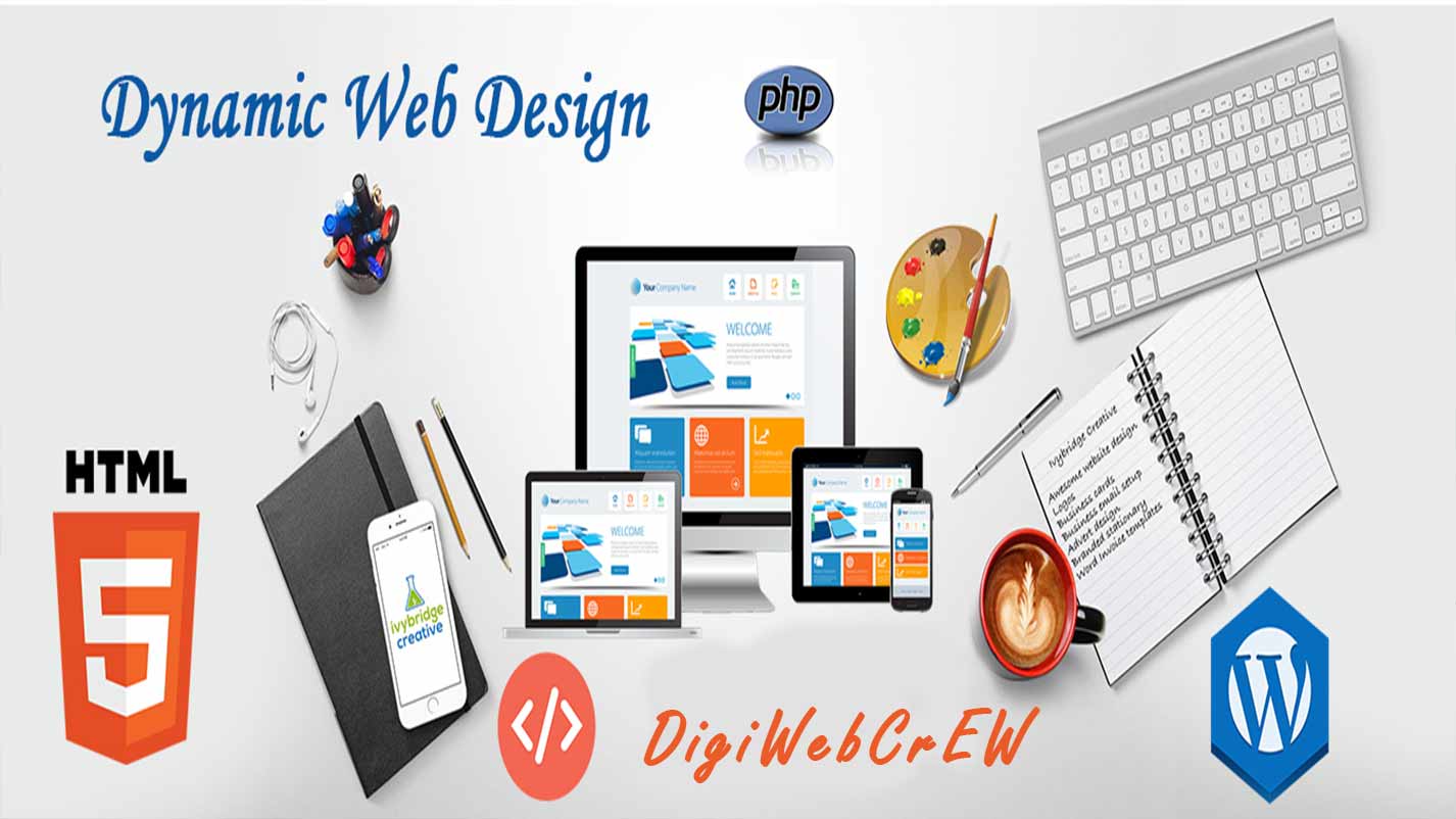 Digi Web Crew Website Development Banner